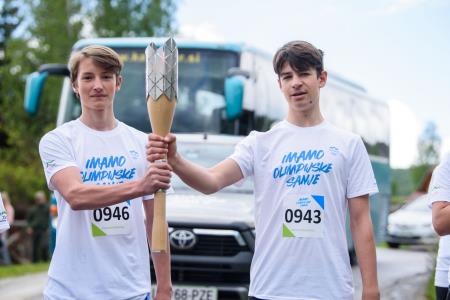 FOTO  Slovenske olimpijske sanje ponesli širom naše občine 39